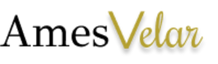 Ames Velar logo on a white background