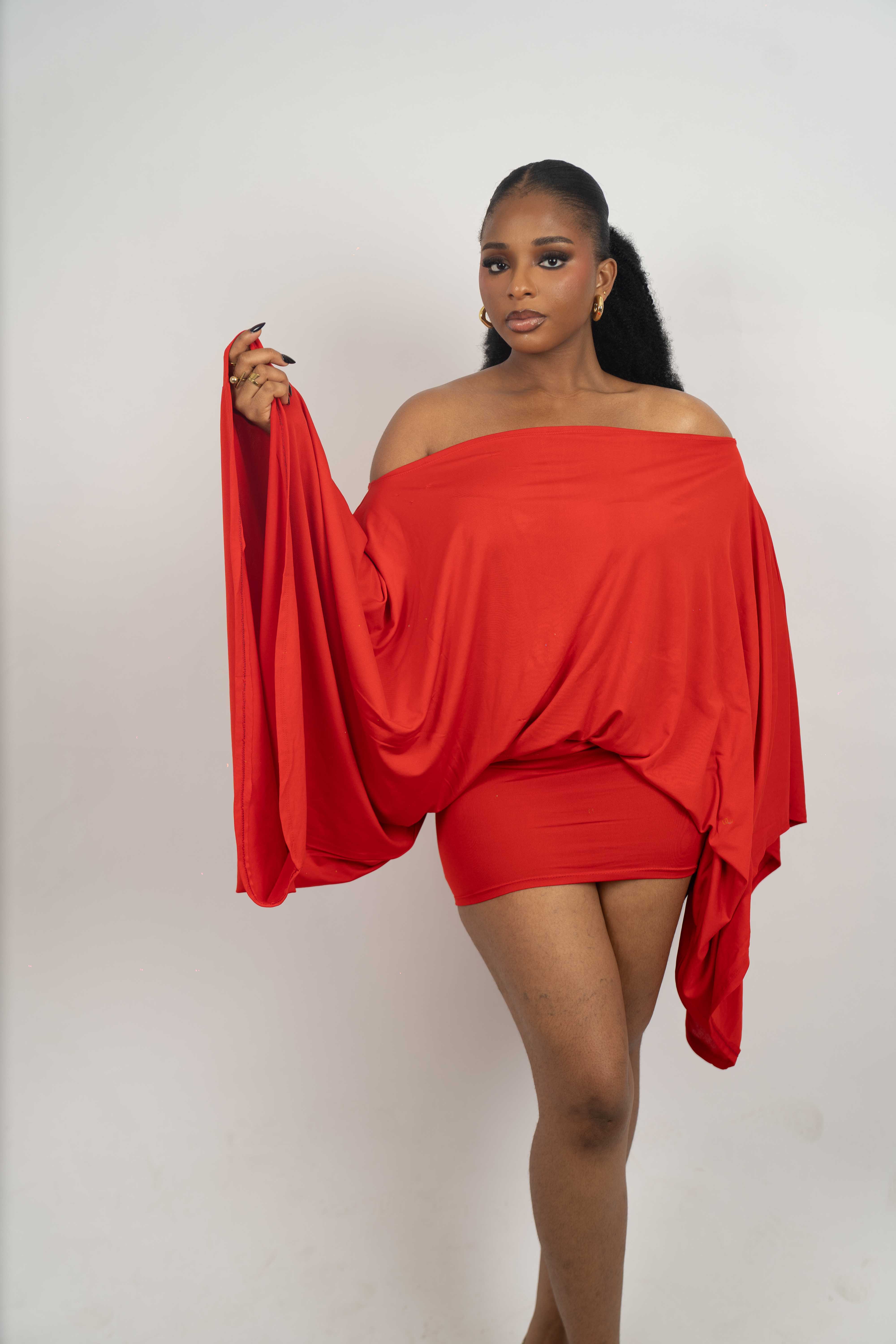 Ames muse drape dress