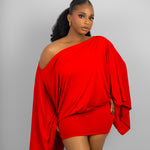 Ames muse drape dress