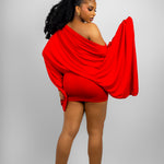 Ames muse drape dress