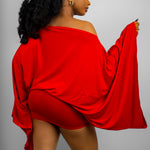 Ames muse drape dress