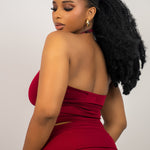 Sculpted wrap Maxi Set