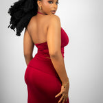 Sculpted wrap Maxi Set